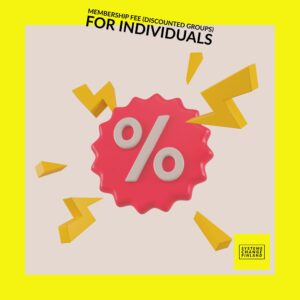 Association membership fee 2026 (individuals from discounted groups)